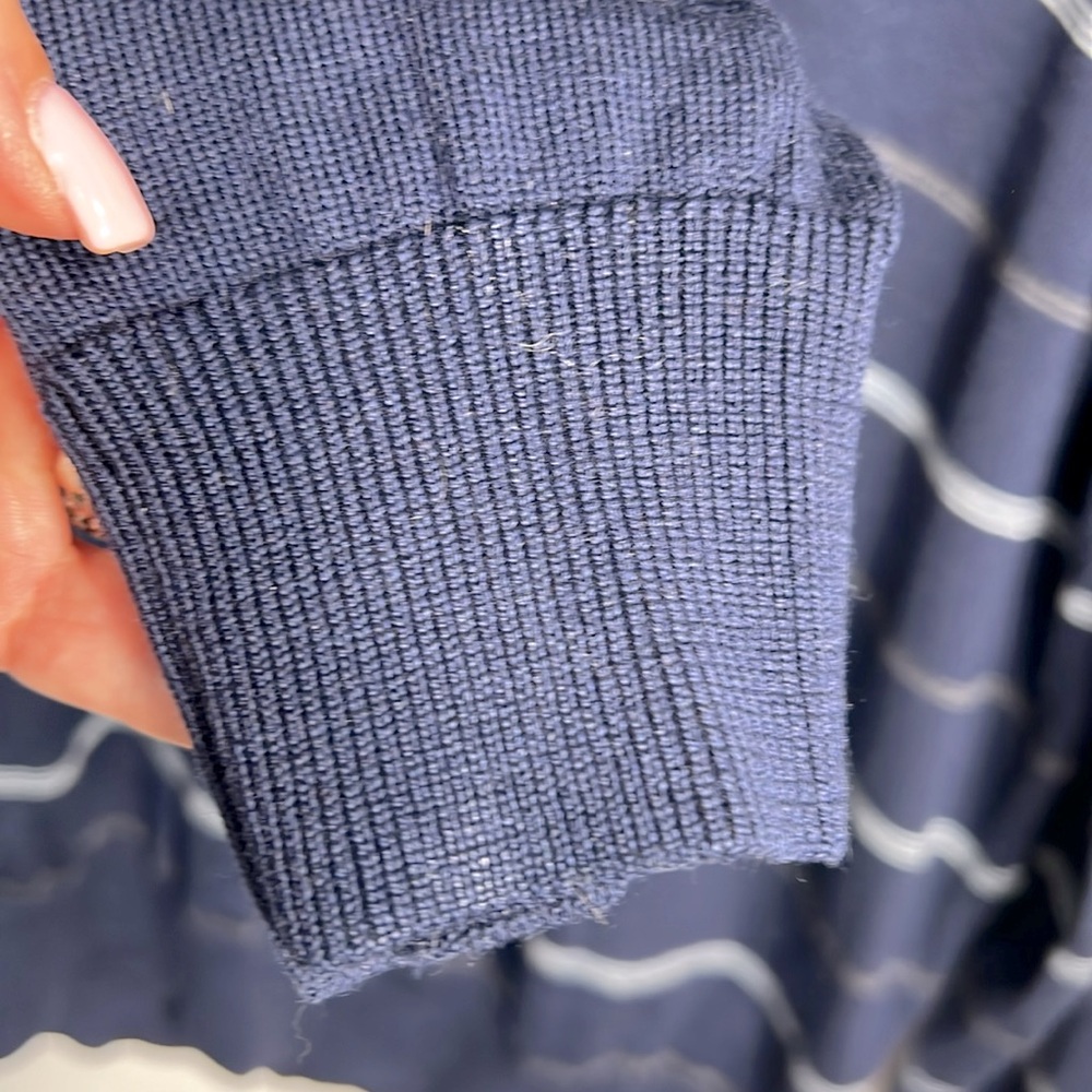 Grant Thomas Italian Merino Wool Polo Sweater size L - Picture 4 of 8